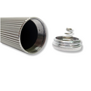 Compartimento pilhas Laringoscópio com Led 05 Lâminas Retas EM-LR1 Veterinário