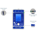 Monitor Multiparamétrico Portátil 2,4" EV-MM24 Veterinário