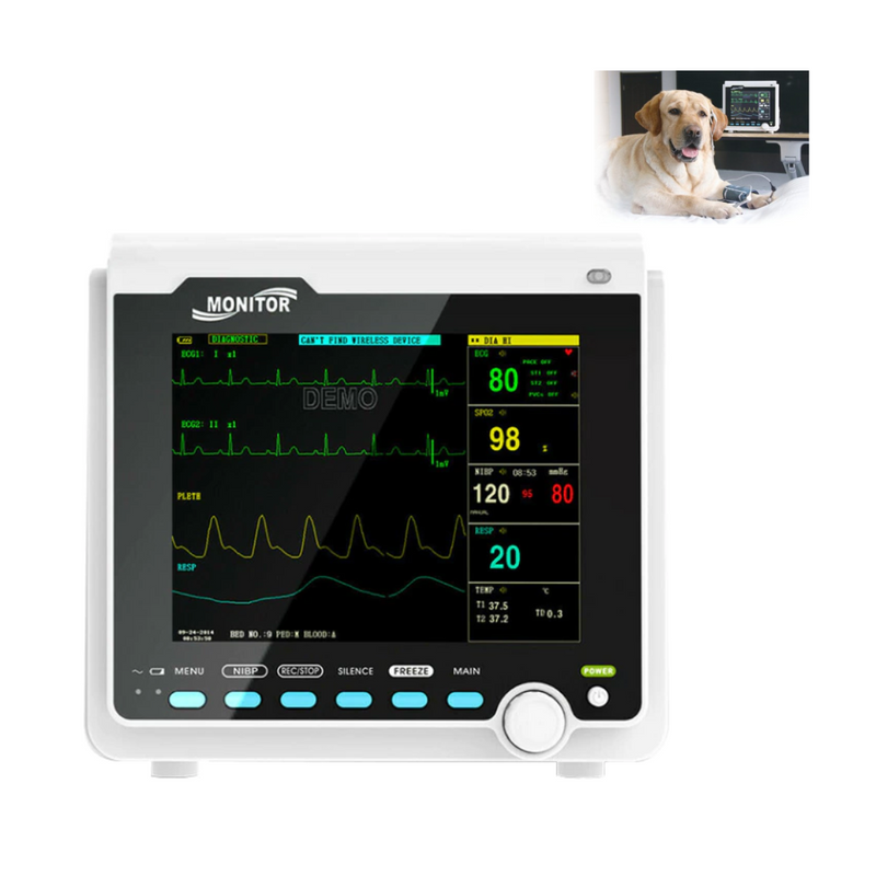 Monitor de Sinais Vitais 8" Contec CMS6000 Veterinário