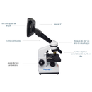Microscópio Digital com Tela 5" EV-MD1 Veterinário