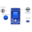 Monitor Multiparamétrico Portátil 2,4" EV-MM24 Veterinário