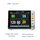 Monitor Multiparamétrico 8" EV-MM8 Veterinário