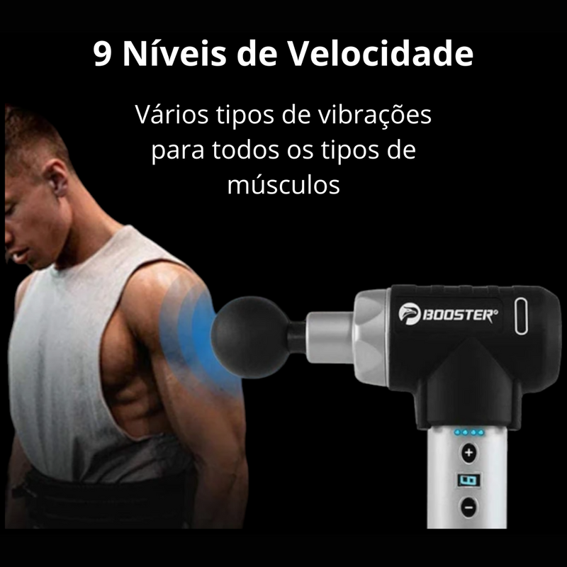 Pistola Massageadora Booster Pro 2 24v