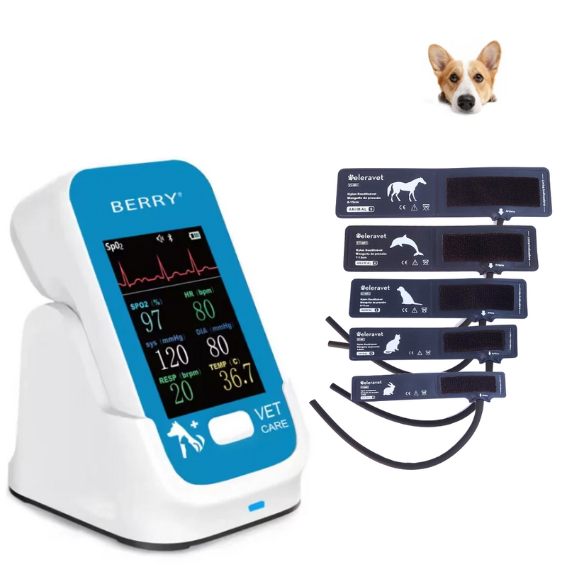 Monitor Multiparamétrico Portátil 2.8" EV-MM28 Veterinário
