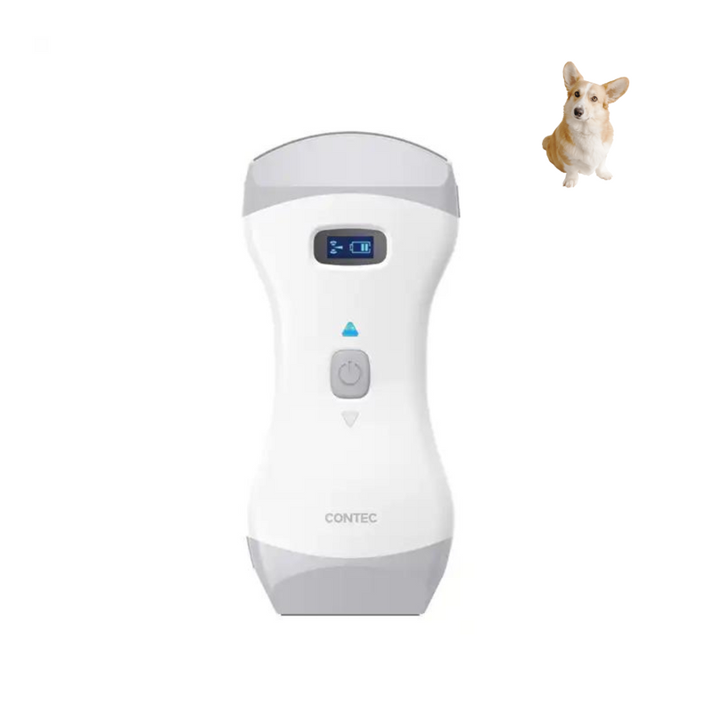 Ultrassom Portátil com Doppler Colorido 3 em 1 128E Contec CMS1600B Veterinário