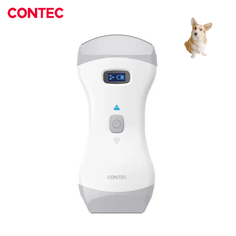 Ultrassom Portátil com Doppler Colorido 3 em 1 128E Contec CMS1600B Veterinário