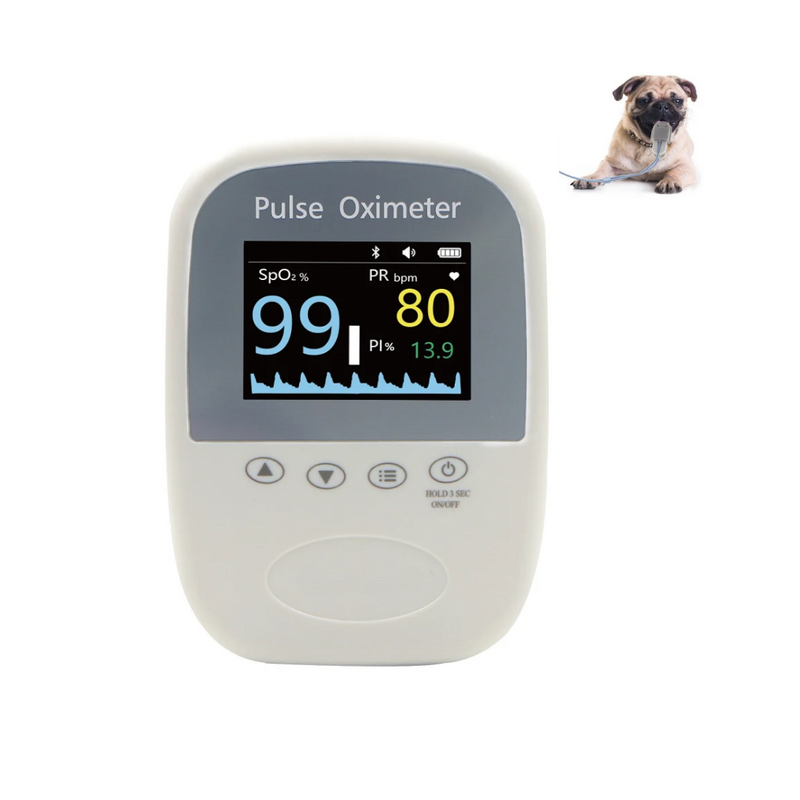 Oxímetro de Pulso Portátil EM-BM1000A-I Veterinário 