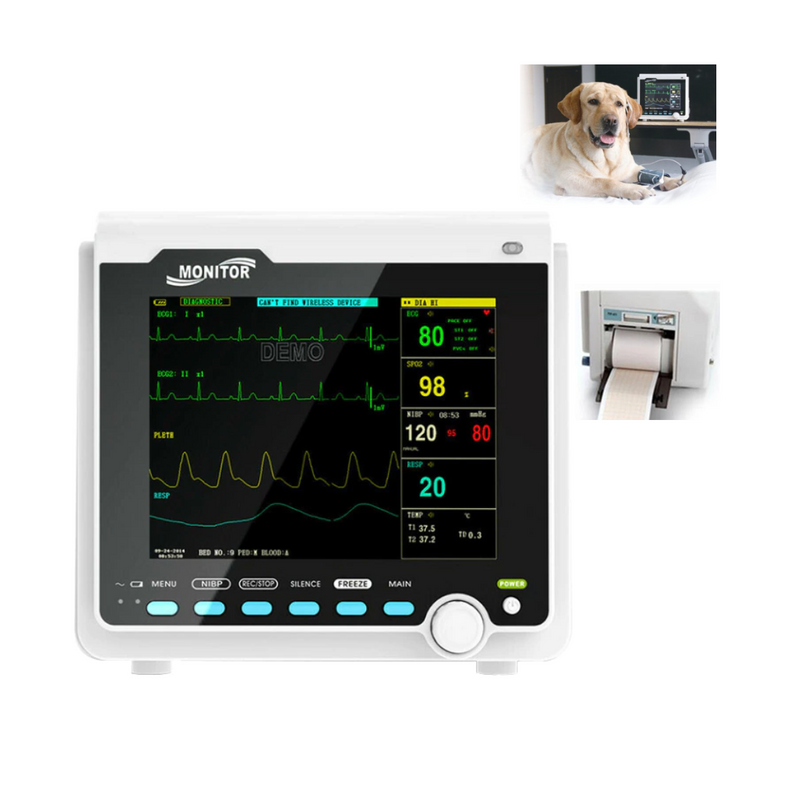 Monitor Multiparamétrico 8" Contec CMS6000 Veterinário