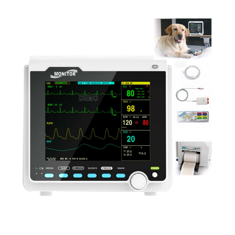 Monitor Multiparamétrico 8" Contec CMS6000 Veterinário