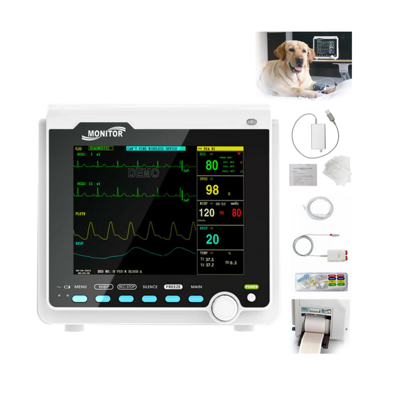 Monitor Multiparamétrico 8" Contec CMS6000 Veterinário