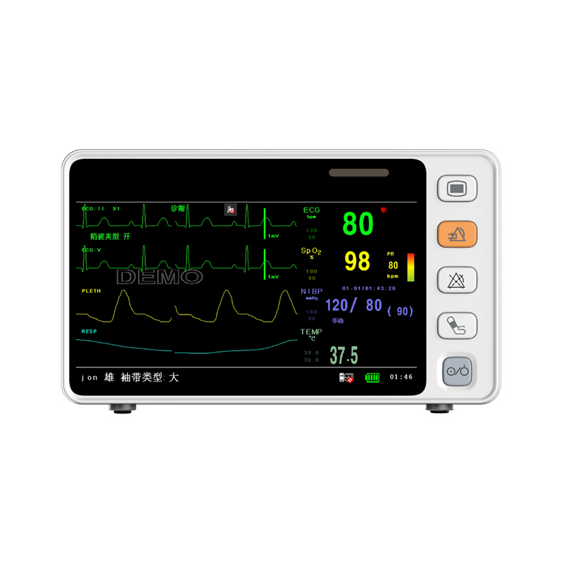 Monitor de Sinais Vitais 5" Contec CMS1000 Veterinário