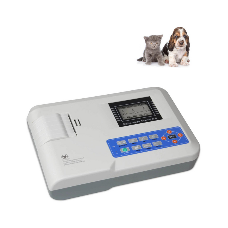 Eletrocardiógrafo Digital EM-ECG100G Veterinário