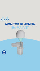 Video Monitor de Apneia Anestesia Recarregável EM-MA1 Veterinário